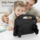 For Samsung Galaxy Tab S6 Lite / P610 Thumb Bracket EVA Shockproof Tablet Case(Black)