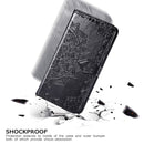 For OPPO Realme C11 Mandala Flower Embossed Horizontal Flip Leather Case with Bracket / Card Slot / Wallet / Lanyard(Blue)