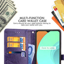 For OPPO Realme C11 Mandala Flower Embossed Horizontal Flip Leather Case with Bracket / Card Slot / Wallet / Lanyard(Blue)