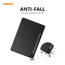 ENKAY ENK-8011 PU Leather + TPU Smart Case with Pen Slot for Samsung Galaxy Tab S8 / Galaxy Tab S7 11.0 T870 / T875(Black)