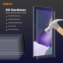 2 PCS For Samsung Galaxy Note 20 Ultra ENKAY Hat-Prince 0.26mm 9H 3D Explosion-proof Full Screen Curved Heat Bending Tempered Glass Film