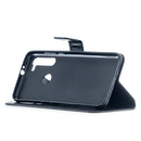 For Motorola Moto G8 Crazy Horse Texture Horizontal Flip Leather Case with Holder & Card Slots & Wallet & Photo Frame(Black)