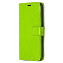 For Motorola Moto G8 Crazy Horse Texture Horizontal Flip Leather Case with Holder & Card Slots & Wallet & Photo Frame(Green)