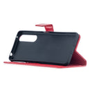 For Sony Xperia 1 II Crazy Horse Texture Horizontal Flip Leather Case with Holder & Card Slots & Wallet & Photo Frame(Red)
