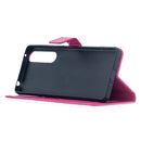 For Sony Xperia 1 II Crazy Horse Texture Horizontal Flip Leather Case with Holder & Card Slots & Wallet & Photo Frame(Rose)