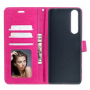 For Sony Xperia 1 II Crazy Horse Texture Horizontal Flip Leather Case with Holder & Card Slots & Wallet & Photo Frame(Rose)