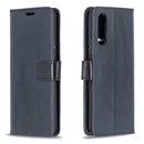 For Sony Xperia 10 II Crazy Horse Texture Horizontal Flip Leather Case with Holder & Card Slots & Wallet & Photo Frame(Black)