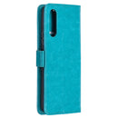 For Sony Xperia 10 II Crazy Horse Texture Horizontal Flip Leather Case with Holder & Card Slots & Wallet & Photo Frame(Blue)