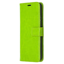 For Sony Xperia 10 II Crazy Horse Texture Horizontal Flip Leather Case with Holder & Card Slots & Wallet & Photo Frame(Green)