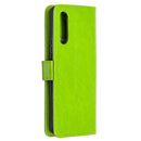 For Sony Xperia 10 II Crazy Horse Texture Horizontal Flip Leather Case with Holder & Card Slots & Wallet & Photo Frame(Green)