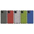 For OPPO Realme C11 Shockproof Honeycomb PC + TPU Case(White)