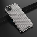 For OPPO Realme C11 Shockproof Honeycomb PC + TPU Case(White)