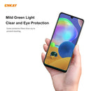 For Samsung Galaxy A31 ENKAY Hat-Prince 0.26mm 9H 6D Curved Full Screen Eye Protection Green Film Tempered Glass Protector
