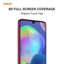 For Samsung Galaxy A31 ENKAY Hat-Prince 0.26mm 9H 6D Curved Full Screen Eye Protection Green Film Tempered Glass Protector