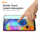 For Samsung Galaxy A31 ENKAY Hat-Prince 0.26mm 9H 6D Curved Full Screen Eye Protection Green Film Tempered Glass Protector