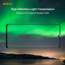 For Samsung Galaxy A31 ENKAY Hat-Prince 0.26mm 9H 6D Curved Full Screen Eye Protection Green Film Tempered Glass Protector