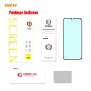 For Samsung Galaxy A31 ENKAY Hat-Prince 0.26mm 9H 6D Curved Full Screen Eye Protection Green Film Tempered Glass Protector