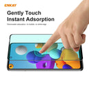 For Samsung Galaxy A21 / A21s ENKAY Hat-Prince 0.26mm 9H 6D Curved Full Screen Eye Protection Green Film Tempered Glass Protector