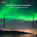 For Xiaomi Redmi Note 8 Pro 2 PCS ENKAY Hat-Prince 0.26mm 9H 6D Curved Full Screen Eye Protection Green Film Tempered Glass Protector