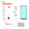 For Samsung Galaxy A71 2 PCS ENKAY Hat-Prince 0.26mm 9H 6D Curved Full Screen Eye Protection Green Film Tempered Glass Protector