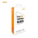 For Redmi Note 9S/Note 9 Pro 5 PCS ENKAY Hat-Prince 0.26mm 9H 6D Curved Full Screen Eye Protection Green Film Tempered Glass Protector