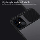 For iPhone 12 / 12 Pro MOFI Xing Dun Series Translucent Frosted PC + TPU Privacy Anti-glare Shockproof All-inclusive Protective Case(Black)