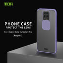 For Xiaomi Redmi Note 9S / Note9Pro MOFI Xing Dun Series Translucent Frosted PC + TPU Privacy Anti-glare Shockproof All-inclusive Protective Case(Purple)