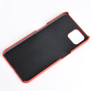 For Oppo Reno4 Z 5G/A92S Shockproof Crocodile Texture PC + PU Case(Red)