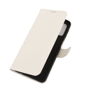 For Samsung Galaxy M31s Litchi Texture Horizontal Flip Protective Case with Holder & Card Slots & Wallet(White)
