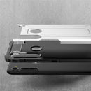 For Motorola One Fusion+ Magic Armor TPU + PC Combination Case(Silver)