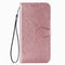 For Google Pixel 4a Mandala Flower Embossed Horizontal Flip Leather Case with Bracket / Card Slot / Wallet / Lanyard(Rose Gold)