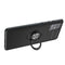 For Samsung Galaxy M31S Metal Ring Holder 360 Degree Rotating TPU Case(Black+Black)