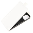 For iPhone 12 mini R64 Texture Single Vertical Flip Leather Protective Case with Card Slots & Photo Frame(White)