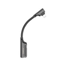 ENKAY ENK-AT103 8 Pin to 3.5mm Audio ï¼† 8 Pin Charging Interfaces Converter Zinc Alloy Adapter(Dark Grey)