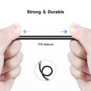 ENKAY ENK-AT103 8 Pin to 3.5mm Audio ï¼† 8 Pin Charging Interfaces Converter Zinc Alloy Adapter(Dark Grey)