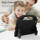 Children EVA Shockproof Tablet Case with Thumb Bracket For iPad Air 2022 / 2020 10.9(Black)