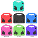 Children EVA Shockproof Tablet Case with Thumb Bracket For iPad Air 2022 / 2020 10.9(Blue)