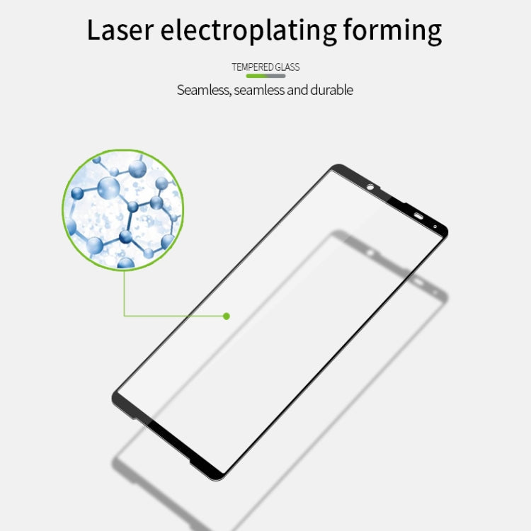 For Sony Xperia5 II PINWUYO 9H 2.5D Full Screen Tempered Glass Film(Black)