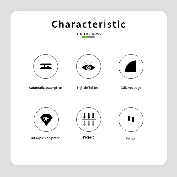 For Sony Xperia5 II PINWUYO 9H 2.5D Full Screen Tempered Glass Film(Black)