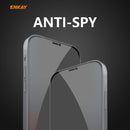 ENKAY Hat-Prince 0.26mm 9H 6D Privacy Anti-spy Full Screen Tempered Glass Film For iPhone 12 / 12 Pro 6.1