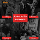 ENKAY Hat-Prince 0.26mm 9H 6D Privacy Anti-spy Full Screen Tempered Glass Film For iPhone 12 / 12 Pro 6.1