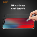 ENKAY Hat-Prince 0.26mm 9H 6D Privacy Anti-spy Full Screen Tempered Glass Film For iPhone 12 / 12 Pro 6.1