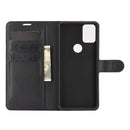 For Alcatel 3X 2020 Litchi Texture Horizontal Flip Protective Case with Holder & Card Slots & Wallet(Black)
