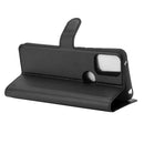For Alcatel 3X 2020 Litchi Texture Horizontal Flip Protective Case with Holder & Card Slots & Wallet(Black)