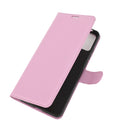 For Alcatel 3X 2020 Litchi Texture Horizontal Flip Protective Case with Holder & Card Slots & Wallet(Pink)