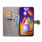 For Samsung Galaxy M31s Mandala Flower Embossed Horizontal Flip Leather Case with Bracket / Card Slot / Wallet / Lanyard(Gray)