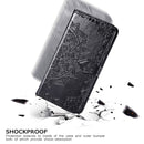 For Samsung Galaxy M31s Mandala Flower Embossed Horizontal Flip Leather Case with Bracket / Card Slot / Wallet / Lanyard(Gray)
