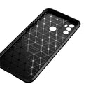 For OPPO A53 (2020) Carbon Fiber Texture Shockproof TPU Case(Black)