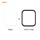 For Apple Watch 6/5/4/SE 40mm 2 PCS ENKAY Hat-Prince 3D Full Screen Soft PC Edge + PMMA HD Screen Protector Film