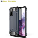 For Samsung Galaxy S20 FE 5G Magic Armor TPU + PC Combination Case(Navy Blue)